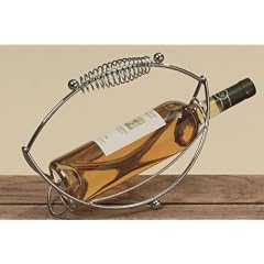 Flaschenhalter *Balance* Wein Chrom Silber Deko Design - L30cm