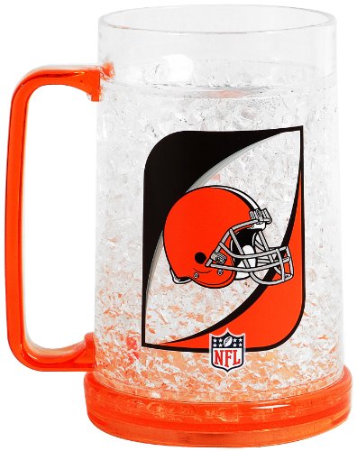 NFL  Cleveland Browns Monster Freezer Mug - 36 Ounce 4 Pack