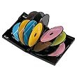 SANWA SUPPLY DVD-W12-01BK DVD�g�[���P�[�X(12�����[) �u���b�N