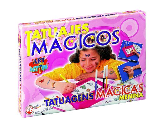 Imagen 1 de Falomir Juego Tatuajes Mágicos Niña