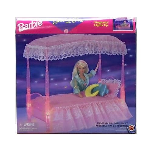 Amazon.com: Barbie Glitter & Glow Bed