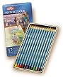 Derwent 12 Watercolor Pencil Metal Tin Set