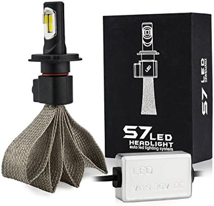 LED Headlights for Cars H4 36W 8000LM 6,000K Bright White-Plug-n-Play(2 Pieces)