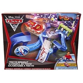  Cars 2 Tokyo Spinout Track Set
