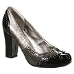 Women's Mossimo® Violet Patent Pumps - Black