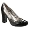 Women's Mossimo® Violet Patent Pumps - Black