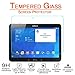 Galaxy Tab 4 10.1 Glass Screen Protector, (T530 T531 T535) AnoKe [Lifetime Warranty](0.3mm 9H ) Tempered Film Sheild For 10.1 T530 Glass