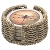 Seagrass Round Holder for Thirstystone Sandstone Coasters