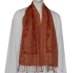 Mens Clothes - Fashion Accessory Wool Muffler 12 x 60 inches (wsmf097)