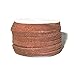 Genuine Suede Flat Leather Lace, Leather Cording for Jewelry & Crafts 4mm Red Brown, 10 Meters (10.93 Yards)