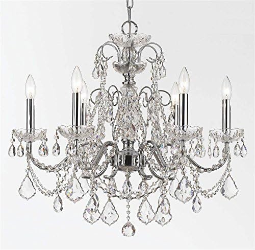 Lights Crystal Chandelier (Chrome)
