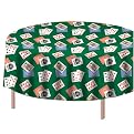 Playing Card Vinyl Tablecover (60" Round)