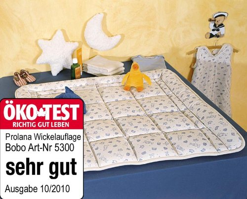 Prolana Wickelauflage Bobo kbA Baumwolle