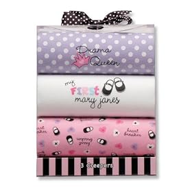 Baby Starters 3-Pack Creeper Set
