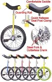 18 Inch Unicycle Wheel Frame Yellow