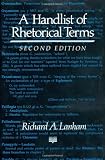 Handlist of Rhetorical Terms