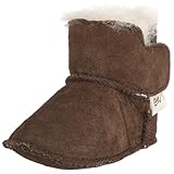 Emu B10310 Baby Bootie,  Unisex - Kinder Stiefel,  Braun (Chocolate),  EU S,  (US 0-6)