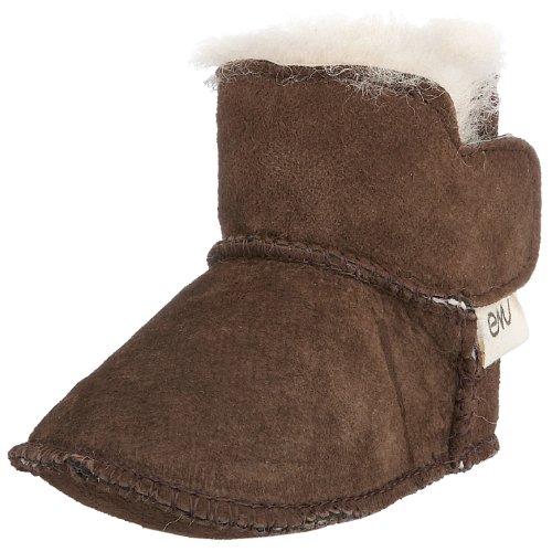 Emu B10310 Baby Bootie,  Unisex - Kinder Stiefel,  Braun (Chocolate),  EU S,  (US 0-6)