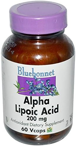 BlueBonnet - ALPHA LIPOIC ACID 200mg 60vcaps(pack of 3)