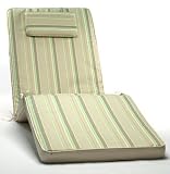 Ewins Outdoor All-weather Patio Chaise / Lounge Cushion - Derby Mist