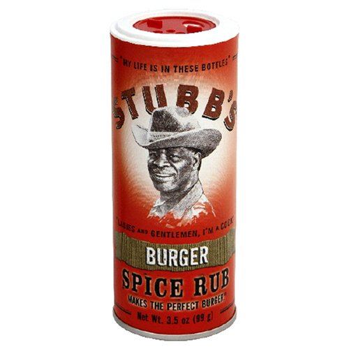 Stubb's Burger Rub, 3.5-Ounce Canisters (Pack of 12) by Stubb's