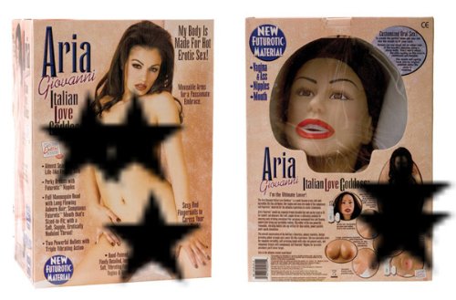 California Exotics Aria Giovanni Italian Love Goddess Doll