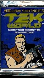 William Shatner's TEK World Trading Card Pack - 8 cards per pack - Randomly packed Tekchrome and Autographed Cards