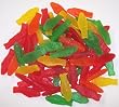 Scott's Cakes Swedish Fish in a 8 oz. Chili Peppers Bag