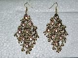Mothers Day Gifts Womens 2 Antique Silver Finish Golden Maroon Earrings Free Shipping 51 T6f eZ4L. SL160 Mothers Day Gifts Womens 2 Antique Silver Finish Golden Maroon Earrings Free Shipping
