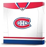 NHL Montreal Canadiens White Jersey Canvas Print (12 x 12)