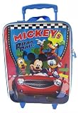 Disney Mickey Luggage - Road Rally Mickey Suitcase - Kids Travel Luggage