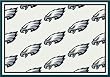Philadelphia Eagles 5' 4" x 7' 8" Team Repeat Area Rug (White)