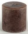 3" x 3" Mottled Pillar, Patchouli Vanilla