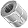 THK Lead Screw Nut Model DC16, 28mm Outer Diameter x 26mm Length, Load Capacity: 1102 Pound-Force