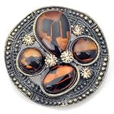 Austrian Rhinestone Vintage Style Hat Pin Brooch