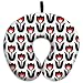 Tulips Novelty Print Neck Pillow - Don't lose your pillow anymore