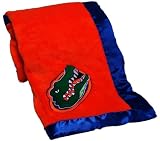 Pickles Embroidered Fleece Baby Blanket with Satin Trim - University of Florida