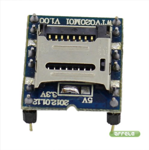 Arrela® U-disk audio player SD card voice module MP3 Sound module WTV020-SD-16P Arduino