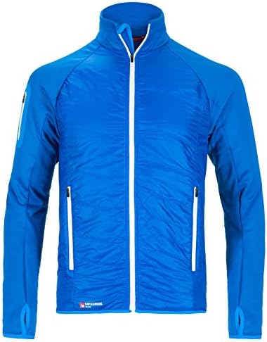 Ortovox Hybrid Fleece Jacket - Men's Blue Ocean, XL