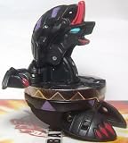 Bakugan New Vestroia Bakuneon LOOSE Single Figure Special Attack Darkon (Black) HM Alpha Hydranoid High G power of 730