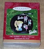 2000 Hallmark Keepsake Ornament 1962 Barbie Hatbox Doll Case