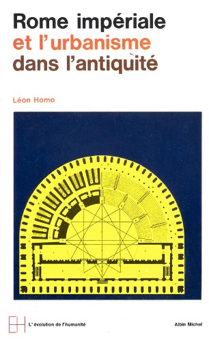 Rome impériale et l'urbanisme dans l'Antiquité Rome impériale et l'urbanisme dans l'Antiquité
