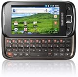 Samsung GT-I5510 - Smartphone libre Android (pantalla t�ctil de 3,2" 240 x 400, 160 MB de capacidad, teclado QWERTZ, S.O. Android 2.2) color negro [importado de Alemania]