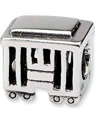 Reflection Beads Silver Streetcar Travel Bead