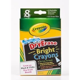 Crayola Dry Erase Crayons Bright