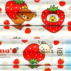 Rilakkuma San-X pencil strawberry kawaii Japan