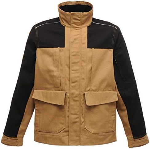 Regatta Hardwear Mens Workline Jacket Brown 3XL