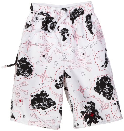 Wes and Willy Boys 8-20 Treasure Swim Trunk