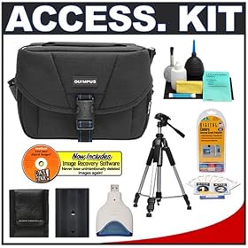 Olympus Compact E-System SLR Gadget Bag + Spare BLM-1 Battery + Tripod + Cameta Bonus... by Olympus