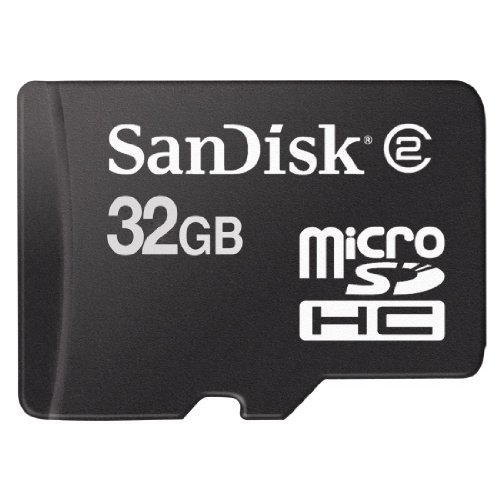 Sandisk 32GB Class 2 MicroSDHC Card Retail